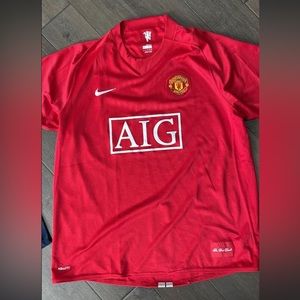 Manchester United soccer jersey nike